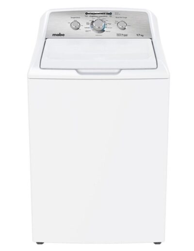 Lavadora automática Mabe 17 kg color blanco LMA77113CBAB0