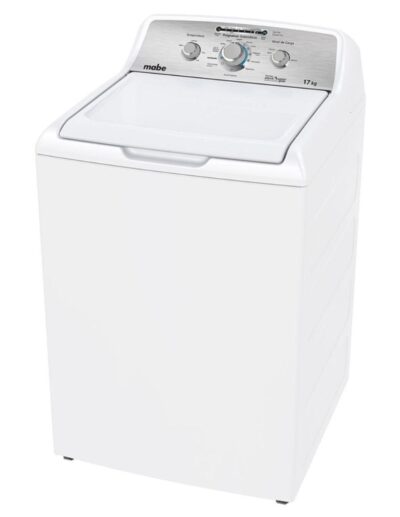 Lavadora automática Mabe 17 kg color blanco LMA77113CBAB0 - Image 3