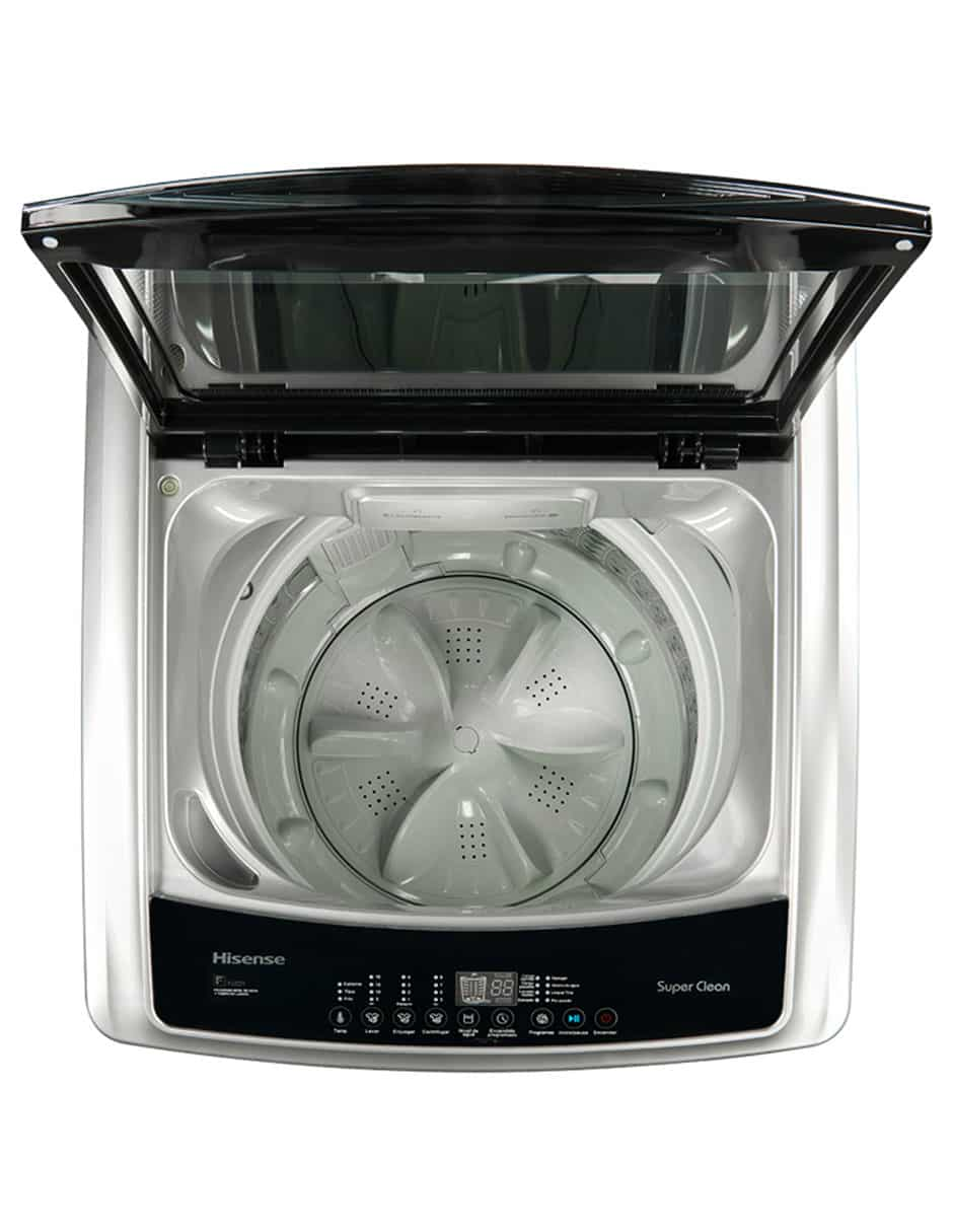 Lavadora automática Hisense 21 kg color silver WTQ2102T – LINEA BLANCA PRICE